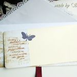 Kopertówka z okazji ślubu- rubinowa łąka - 