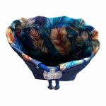 Saszetka, torebka na przysmaki, smaczki dla psa Chabrowa z piórkami - 