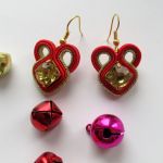 Christmas Collection - mini kolczyki sutasz - Prezent na święta