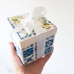 Kartka ślub pudełko greckie wesele podróżnicy - Kartka ślubna pudełko, kartka personalizowana ślubna