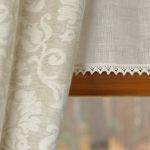 Zazdrostka i firanka "Mgła i koronki V" - Zbliżenie koronki brzegowej