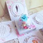 Exploding box ślubny Flowery Sweetness GOTOWY - 