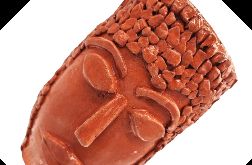 Ręcznie Robiona Doniczka Ceramiczna w Kształcie Głowy – Dekoracja