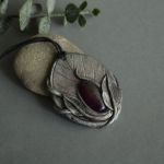 Wisior inspirowany naturą z agatem - 