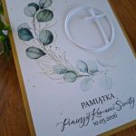 Kartka na Komunie - pamiątka Pierwszej Komunii Świętej KH20260429-1 - Kartka na Komunie