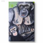 Obraz akrylowy na płótnie pt Trzymam się mamy,  60x40x1cm  - 