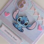Kartka personalizowana na urodziny Stitch - Kartka personalizowana na urodziny Stitch