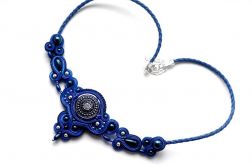 Naszyjnik-kolia Szafirowy
