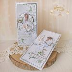 Kartka komunijna pamiątka "Bright 1" GOTOWA - 