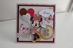 Personalizowana kartka urodzinowa Minnie