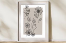 Plakat Sunflower 50x70cm
