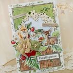 Urodzinowa kartka leśnym klimacie "Woodland2" - 