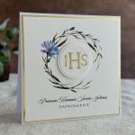 Ręcznie robione zaproszenia komunijne, 5E - Ręcznie robione zaproszenia komunijne