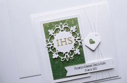 Oryginalna personalizowana kartka komunijna