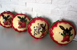 Zestaw bombek choinkowych dla dzieci BING