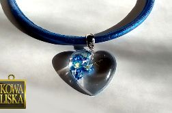 Tylko mnie kochaj - naszyjnik z żywicy