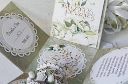 Ślubny exploding box "W zgodzie z naturą" v.2