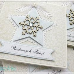 Kartka świąteczna z gwiazdką 4