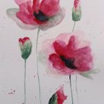 Maki 4-akwarela formatu 24/18 cm  - 