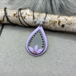 „SOPHIA” wisiorek z glinki polimerowej - „SOPHIA” wisiorek z glinki polimerowej