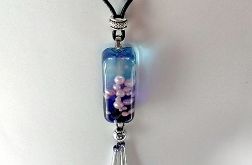 Nurek - długi wisior z żywicy