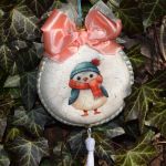 Bombka na choinkę, bombki ręcznie robione 39 - bombka choinkowa bombki choinkowe