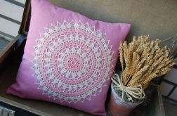 Shabby chic vel prowansja - poszewka