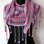 Kolorowo w tonacji  różowo- fioletowej - 