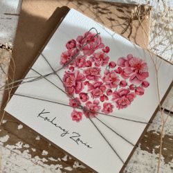 Kartka walentynki walentynkowa Kochanej Żonie