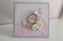 Kartka Pierwsza Komunia Święta w pudełeczku 04