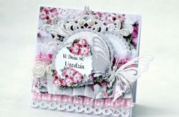 Kartka urodzinowa - zamówienie dla Pani Kasi