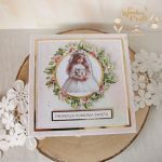 Kartka komunijna do koperty "RoseWine3"GOTOWA - 