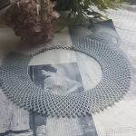 Naszyjnik Krywulka Szara Mat Leandra - 