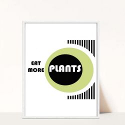 Plakat Eat more plants