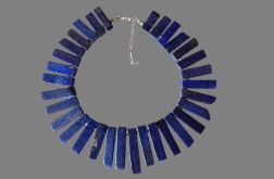 Królewski naszyjnik "Wachlarz" z Lapis Lazuli