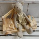 Ksawery - lniany miś tilda - 