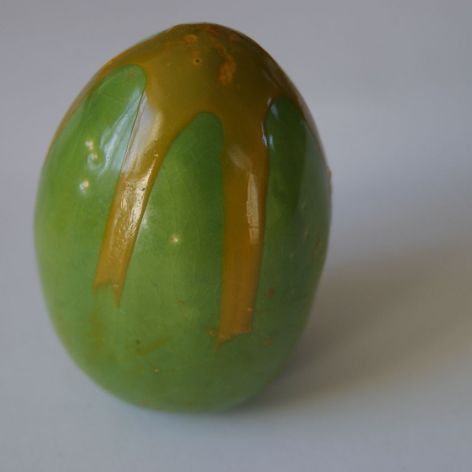 jajko ceramiczne zielone