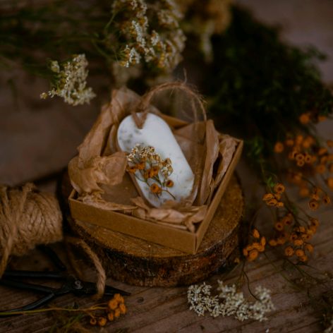 SOJOWA TABLICZKA DO SZAFY O ODPRĘŻAJĄCYM ZAPACHU 