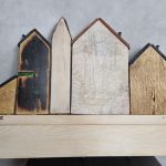 Domki drewniane na klucze hand made 2 - 