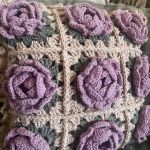 2 szydełkowe poszewki  - 