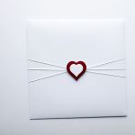 Kartka powrotu do zdrowia minimalistyczna - Kartka z życzeniami zdrowia w ozdobionej kopercie