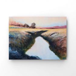 Pejzaż-rysunek formatu 18x24 cm Pejzaż-rysunek formatu 18x24 cm