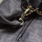 Unikatowa torba handmade z weluru i bukli - 