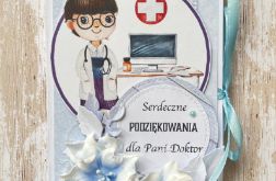 Pudełko/podziękowanie dla lekarza