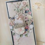 Kobieca kartka urodzinowa "HerStory1" GOTOWA - 