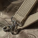 Torba welurowa handmade UNIKAT – unikatowa torba dla mamy z mocowaniami do wózka - 