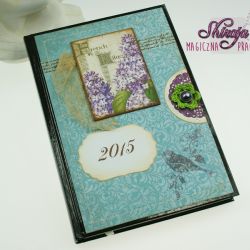 Kalendarz 2015 - bez w turkusach
