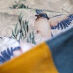 Miodowo-turkusowa shopperka - 