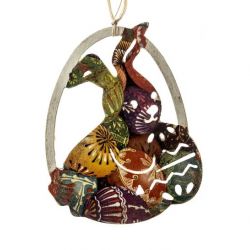 Ażurowa zawieszka, jajo, pisanka