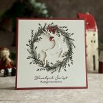 Personalizowana kartka bożonarodzeniowa BN28B - Personalizowana kartka bożonarodzeniowa